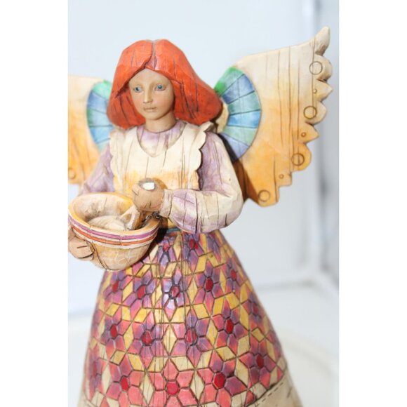 Jim Shore Heartwood Creek - Angel of Contentment - Picture 3 of 4